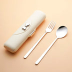 Stainless Steel Cutlery Set – Portable Flatware for Camping and Picnics