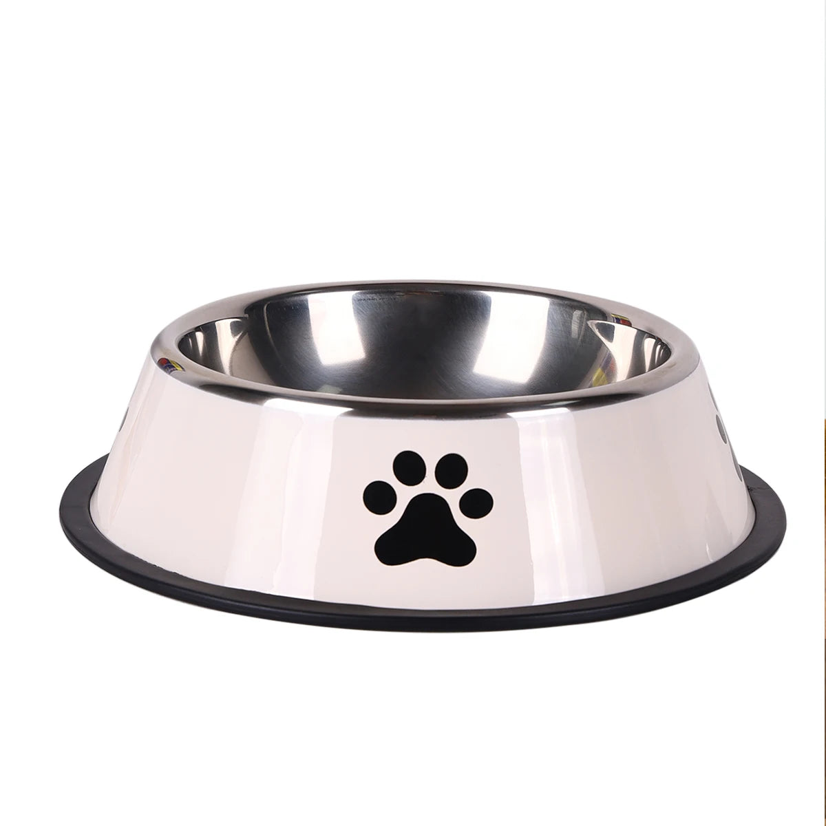 Stainless Steel Pet Bowl – Durable Anti-fall Food Bowl for Dogs and Cats