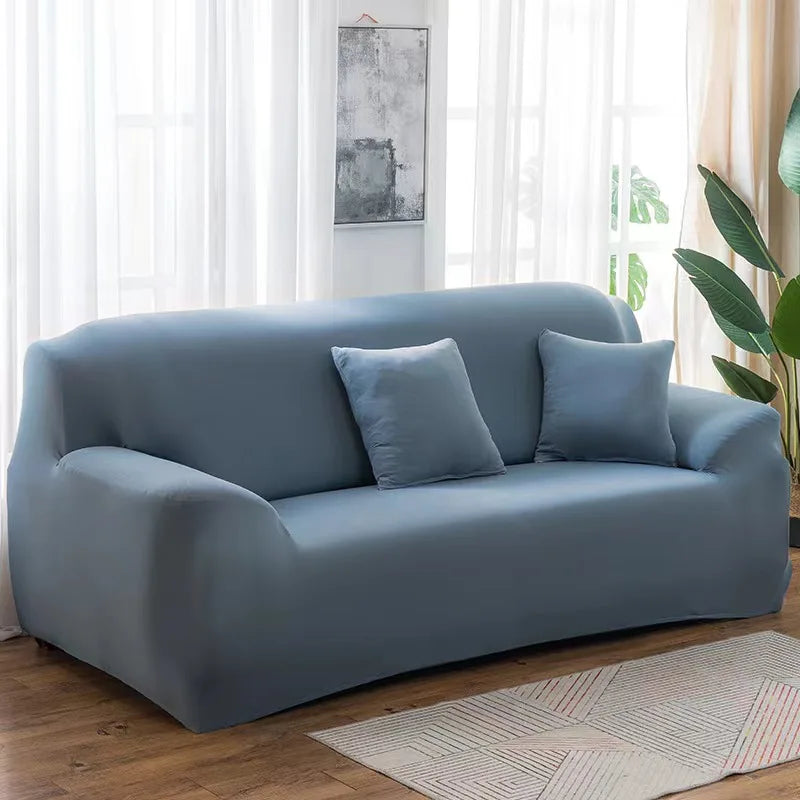 Elastic Spandex Sofa Cover – Stretch Slipcover for Living Room Furniture