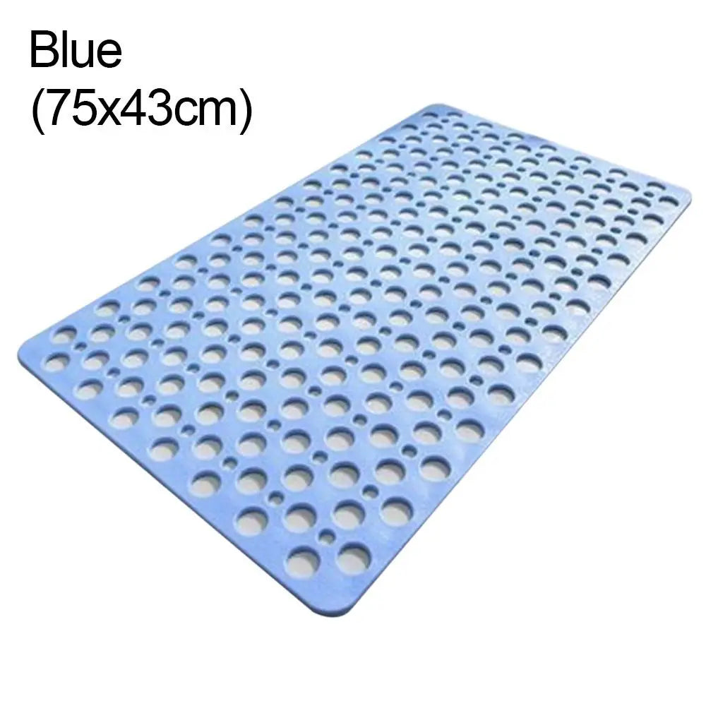 Anti Mould Rubber Bath Mat – Non Slip Shower Accessory for Bathroom Safety
