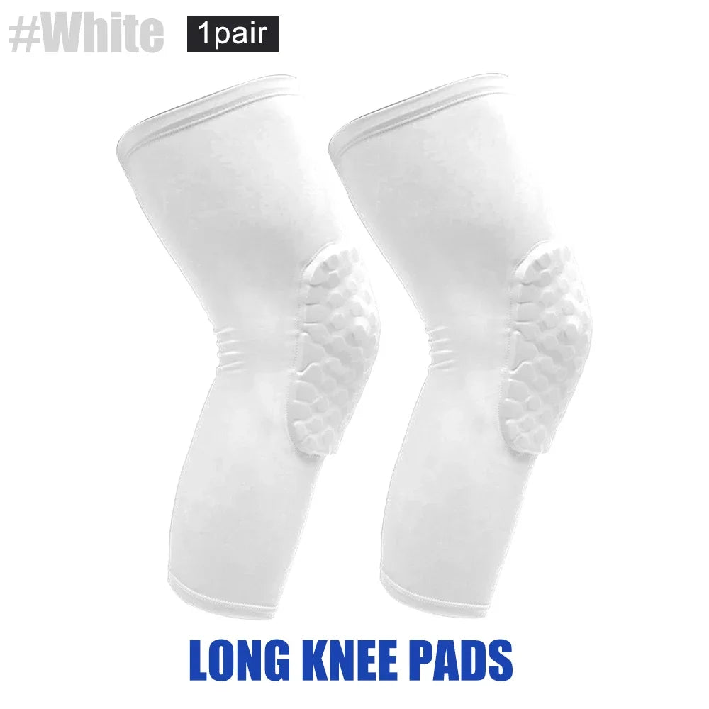 Honeycomb Compression Knee Pads – Protective Sleeve for Sports