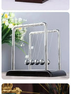 Newton's Cradle Steel Balance Balls – Physics Science Toy for Stress Relief