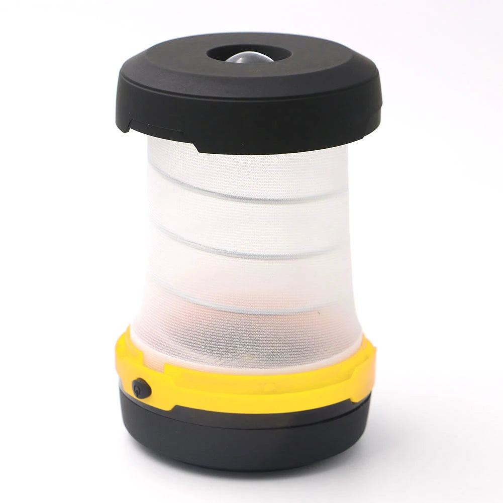 Telescopic LED Camping Lantern – Foldable Portable Light for Outdoor Emergency