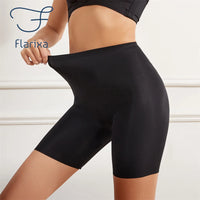 Seamless High Waist Boyshorts – Tummy Control Ice Silk Underwear for Women