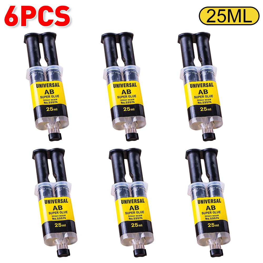 Epoxy Resin AB Glue – Waterproof Fast Setting Adhesive for Wood Metal Repair