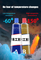 AB Industrial Metal Repair Glue – Waterproof Adhesive for Welding and Sealing