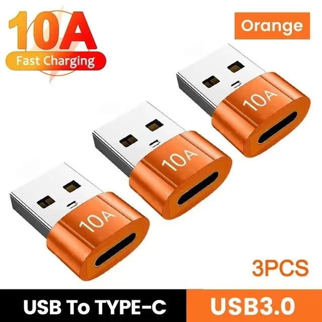 USB to USB-C Adapter – Fast Charging OTG Converter for Smartphones and Laptops
