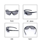Tactical Shooting Goggles – 3 Interchangeable Lens Set for Airsoft and Outdoor