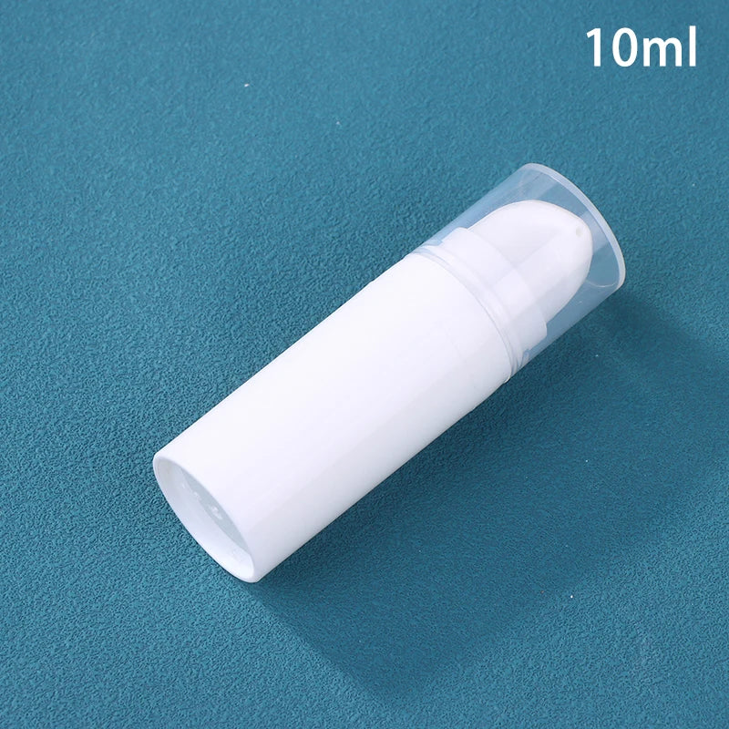 Portable Vacuum Pump Bottle – Refillable Travel Container for Cosmetics