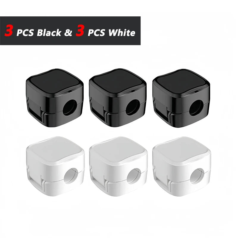 Magnetic Cable Clips – Adjustable Adhesive Cord Holder for Office Desk