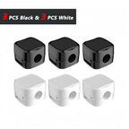 Magnetic Cable Clips – Adjustable Adhesive Cord Holder for Home Office Desk