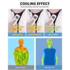 Air-Conditioned Cooling Vest – 13-Hour Fan System for High-Temperature Work