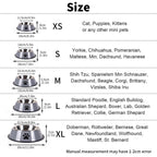 Stainless Steel Pet Bowl – Durable Anti-fall Food Bowl for Dogs and Cats