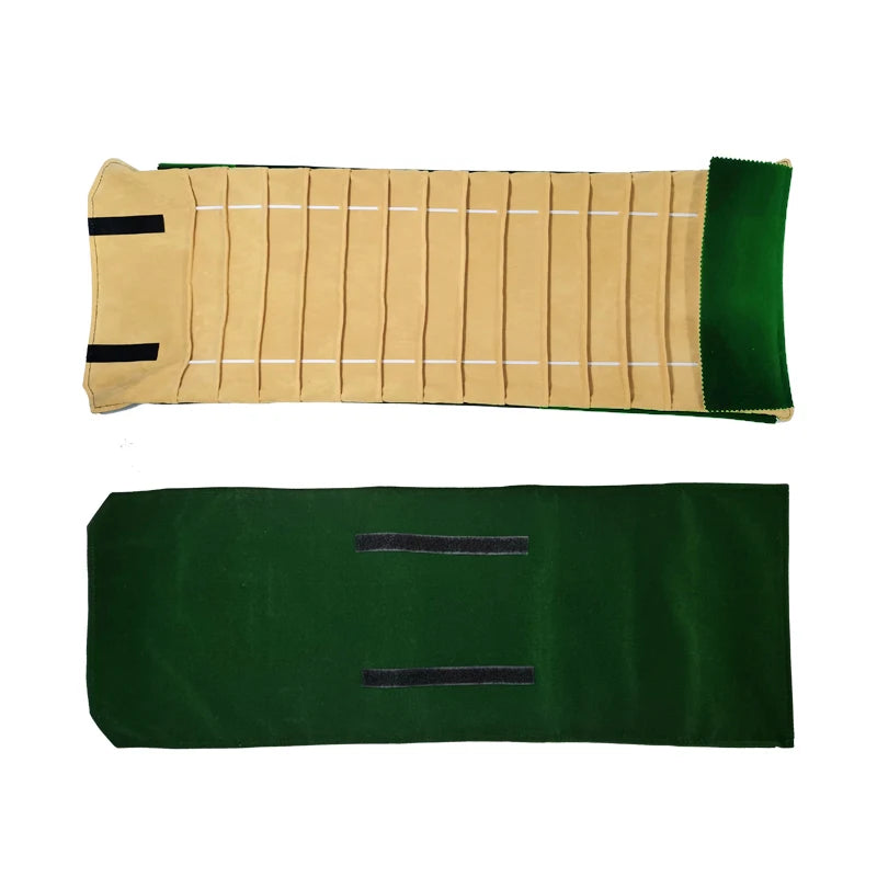 Velvet Watch Roll Bag – Portable Jewelry Organizer for Travel Storage