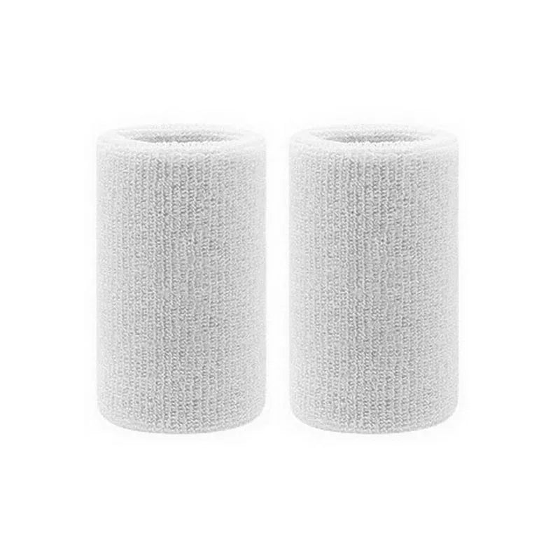 Sports Wristbands – Sweat Absorbing Cotton Wrist Guards for Basketball