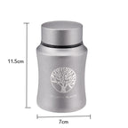 Stainless Steel Tree Pet Urn – Memorial Keepsake for Cat and Dog Ashes