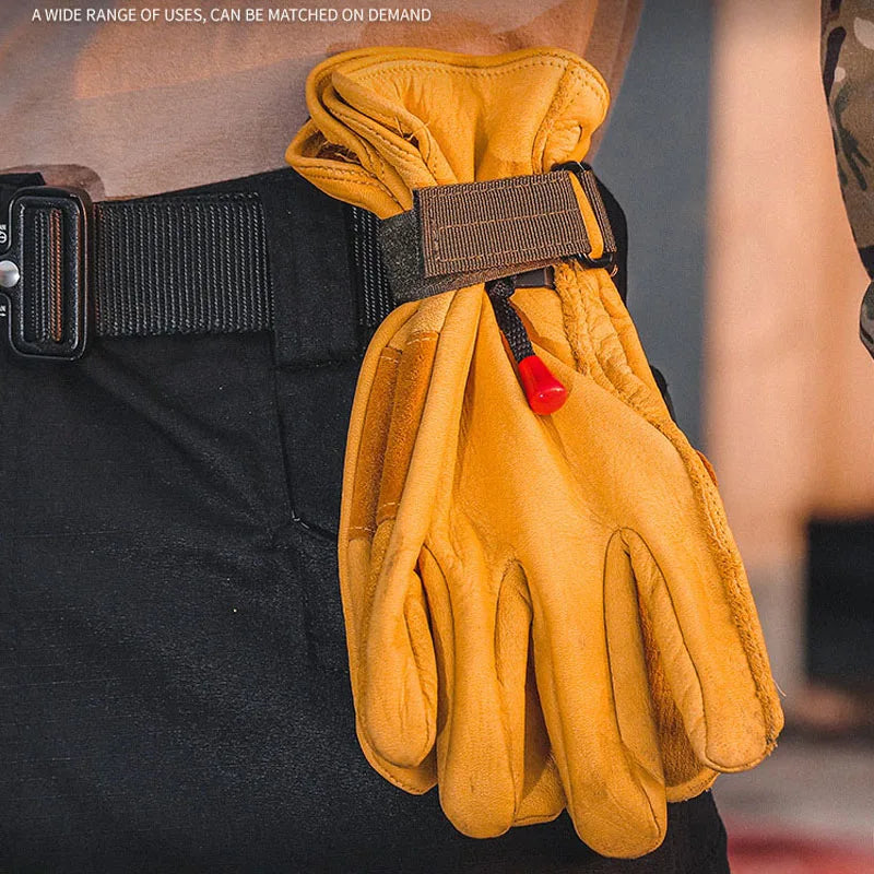 Nylon Safety Glove Hook – Durable Clip for Outdoor Camping and Climbing