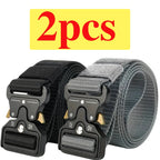 Tactical Nylon Belt – Multi-Functional Canvas Strap for Military Training