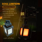 Pixel Style LED Lantern – 16 Color Portable Light for Home Decoration