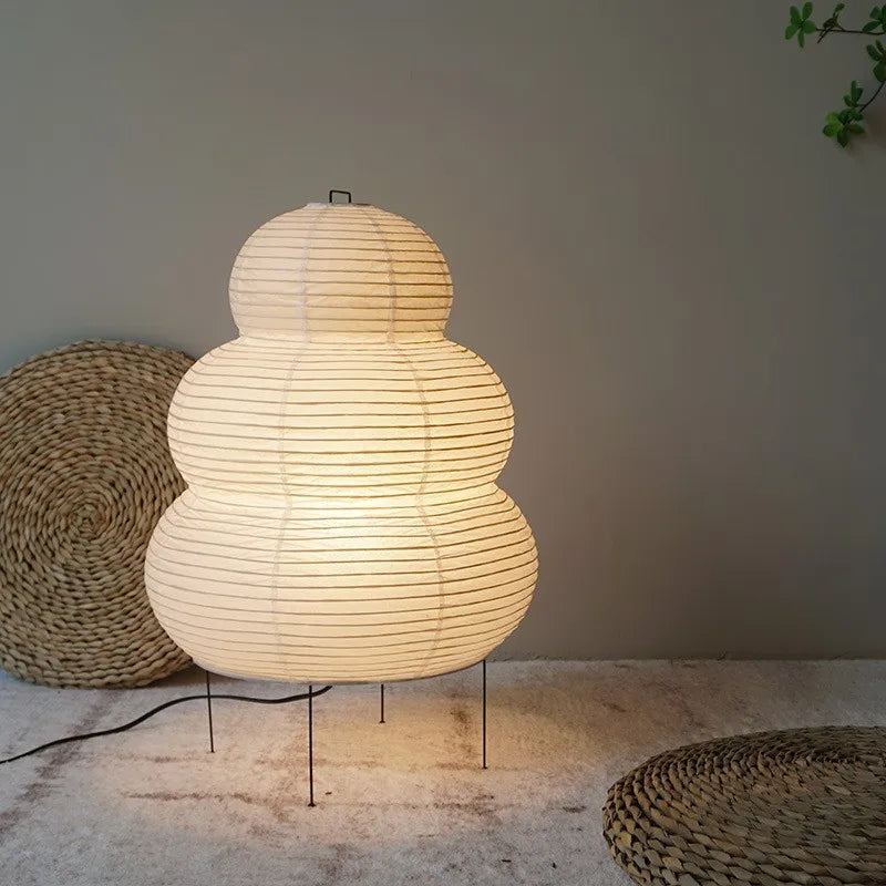 Akari Noguchi Table Lamp – Rice Paper Decorative Light for Bedroom Living Room