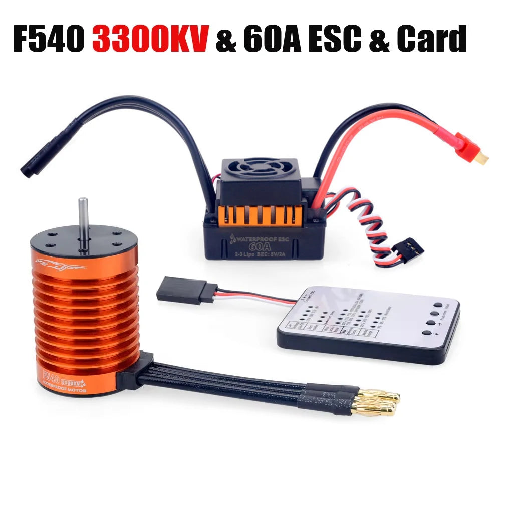 Waterproof Brushless Motor and ESC – Performance Upgrade for RC Trucks