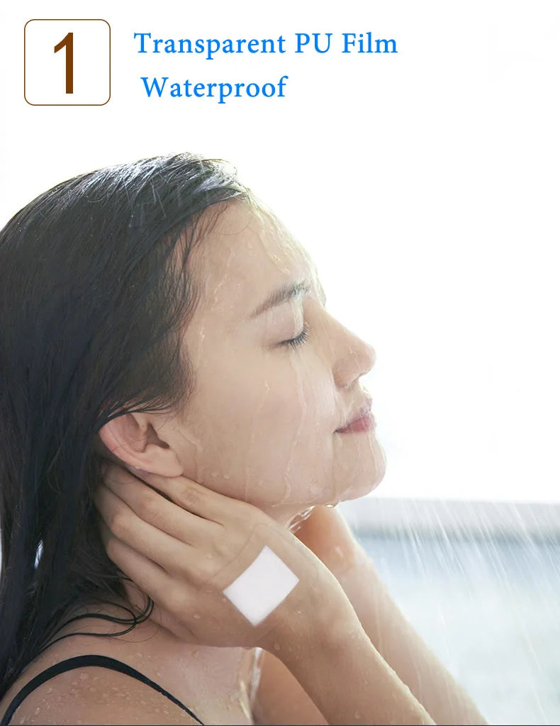 Sterile Adhesive Bandages – Waterproof Wound Dressing for First Aid Kits