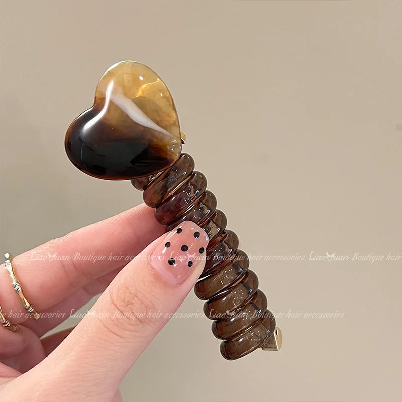 Bubble Braid Headband – Phone Cord Hair Coil for Ponytail Styling