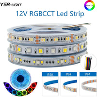RGBCCT LED Strip Light – Waterproof Flexible Lighting for Home Decor