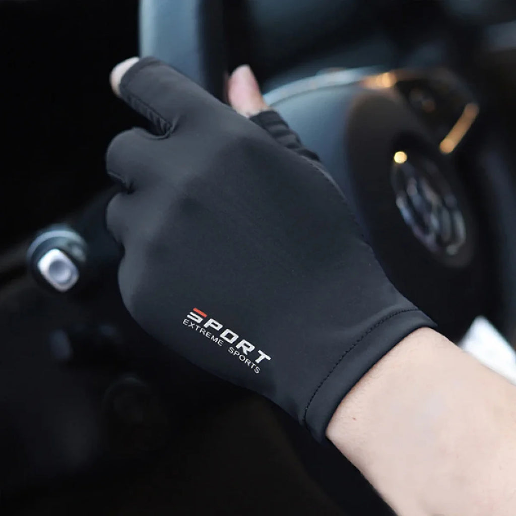 Breathable UV Protective Fishing Gloves – Touch Screen Gear for Outdoor Sports