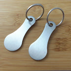 Metal Shopping Cart Token – Portable Keychain for Grocery Store Use