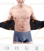 Men Slimming Waist Trainer Belt – Abdominal Compression for Fitness Workout