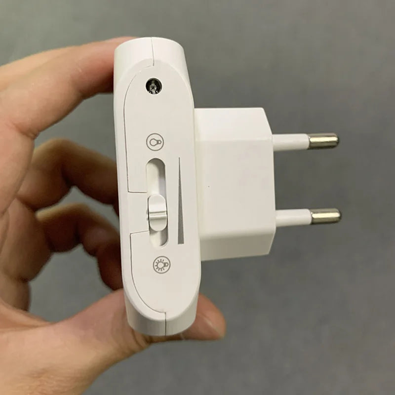 LED Night Light – Motion Sensor Plug-in Lamp for Bedroom and Hallway