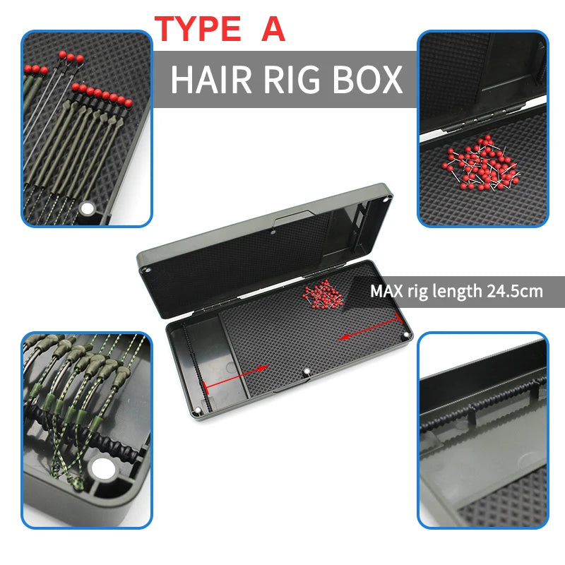 Carp Fishing Tackle Box – Multifunctional Organizer for End Rig Storage