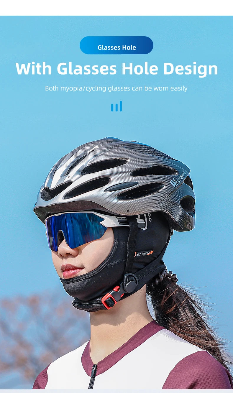 Summer Cooling Balaclava – UV Protection Face Mask for Cycling and Sports