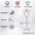 Faith Cross Pendant Necklace – Christian Jewelry for Men and Women