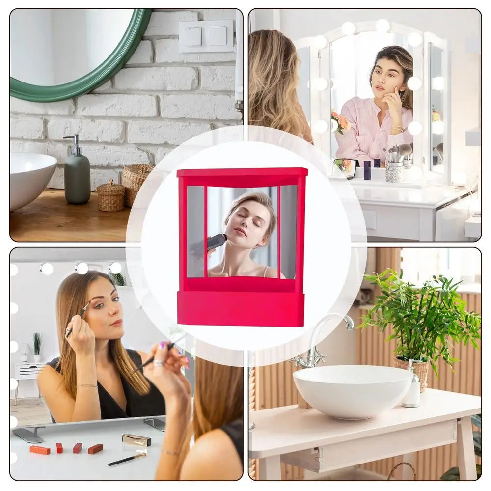 Non-Reversing True Mirror – Professional Real Image Reflection for Grooming