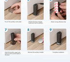 Magnetic Door Stopper – Heavy Duty Wall Protector for Home Furniture Hardware