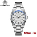 ADDIESDIVE 36mm Quartz Watch – Stainless Steel Sand Dial for Everyday Wear