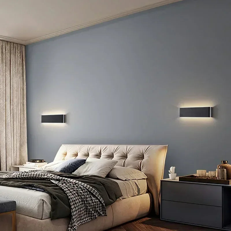Modern LED Wall Sconce – Minimalist Indoor Lighting for Bedroom and Living Room