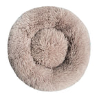 Plush Round Pet Bed – Warm Washable Sofa for Small to Large Dogs and Cats