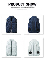 Air-Conditioned Cooling Vest – 13-Hour Fan System for High-Temperature Work