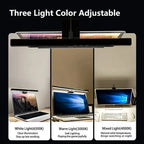 Dimmable LED Monitor Light Bar – Adjustable Desk Lamp for Reading and Study