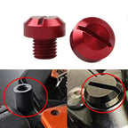 Motorcycle Mirror Hole Blanking Plugs – Universal M8 M10 Bolts for Customization