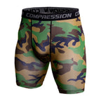 Compression Shorts – 3D Printed Camouflage for Gym and Bodybuilding