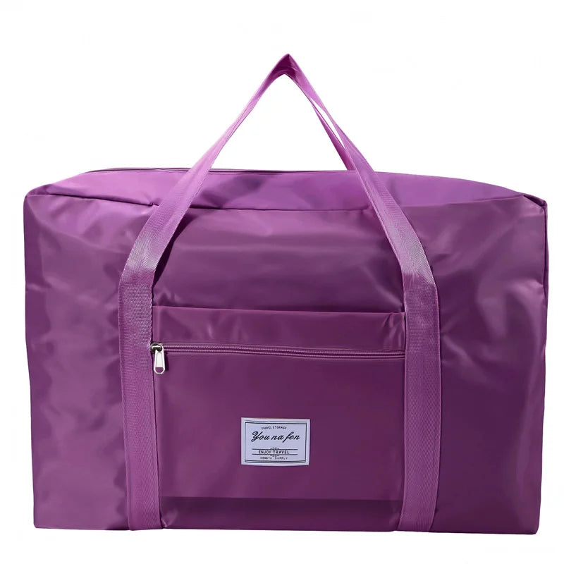 Folding Travel Duffel Bag – Waterproof Large Capacity Hand Luggage for Trips