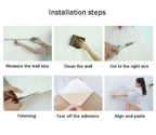 3D Self-Adhesive Wall Tiles – Waterproof Foam Panels for Bedroom Decor