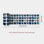Self-Adhesive Waist Line Stickers – Waterproof Border Mural for Kitchen Decor