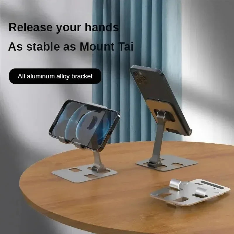 Aluminum Tablet Stand – Adjustable Folding Holder for Desktop Viewing