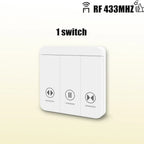 RF Curtain Switch Module – Wireless Remote Control for Motorized Roller Blinds