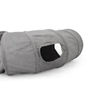 Foldable 3-Way Cat Tunnel – Collapsible Pet Play Tube for Kitten Exercise